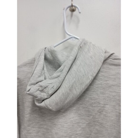 Better / Together Crop Hoodie Womens Size Small Gray Pullover Streetwear Y2K NEW - Picture 9 of 12